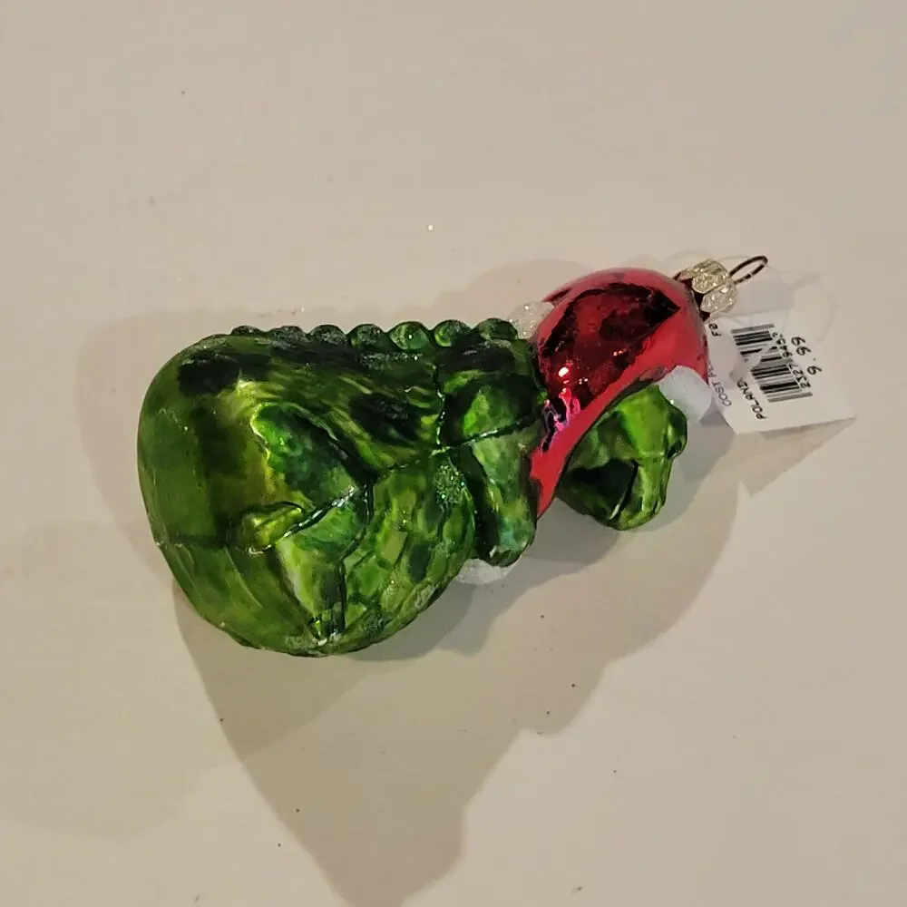 Vintage Glass Alligator Christmas Ornament Cost Plus World Market Hand Blown